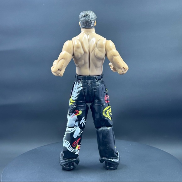 Jakks WWE TitanTron Live Tajiri Wrestling Action Figure 2002 WWF Unchained Fury - Picture 4 of 5